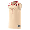 Image of #1 Indiana Hoosiers Harlem Renaissance Swingman Jersey – Cream 2019