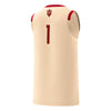 Image of #1 Indiana Hoosiers Harlem Renaissance Swingman Jersey – Cream 2019