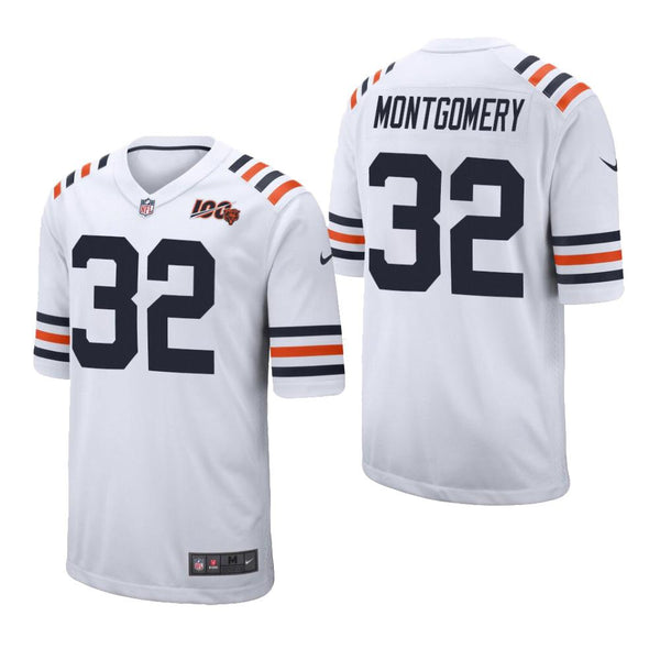 David Montgomery Chicago Bears Nike 100th Season Alternate Classic