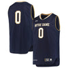 Image of #0 Notre Dame Fighting Irish Under Armour Replica Basketball Jerseys - Navy 2019