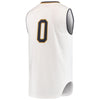 Image of #0 Notre Dame Fighting Irish Under Armour Replica Basketball Jerseys - White 2019