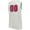 Image of #00 SMU Mustangs Performance Basketball Jersey - White 2019