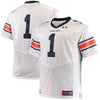 Image of #1 Auburn Tigers Under Armour Premier Football Jersey – White 2019