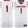 Image of #1 Boston College Eagles Under Armour Male Performance Replica Basketball Jersey - Cardinal 2019