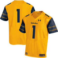 #1 Cal Bears Under Armour Premier Football Jersey – Gold 2019