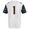 Image of #1 Cal Bears Under Armour Replica Football Jersey - White 2019