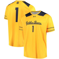 #1 Cal Bears Under Armour Replica Performance Soccer Jersey - Gold 2019