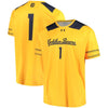 Image of #1 Cal Bears Under Armour Replica Performance Soccer Jersey - Gold 2019