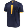 Image of #1 Cal Bears Under Armour Replica Performance Soccer Jersey - Navy 2019