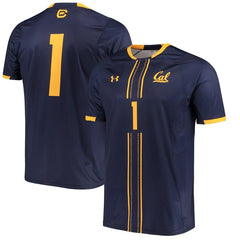 #1 Cal Bears Under Armour Replica Performance Soccer Jersey - Navy 2019