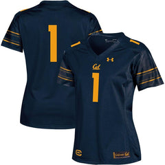 #1 Cal Bears Under Armour Women's Finished Replica Jersey – Navy 2019