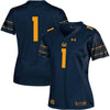 Image of #1 Cal Bears Under Armour Women's Finished Replica Jersey – Navy 2019