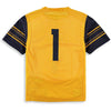 Image of #1 Cal Bears Under Armour Youth Finished Replica Jersey – Gold 2019