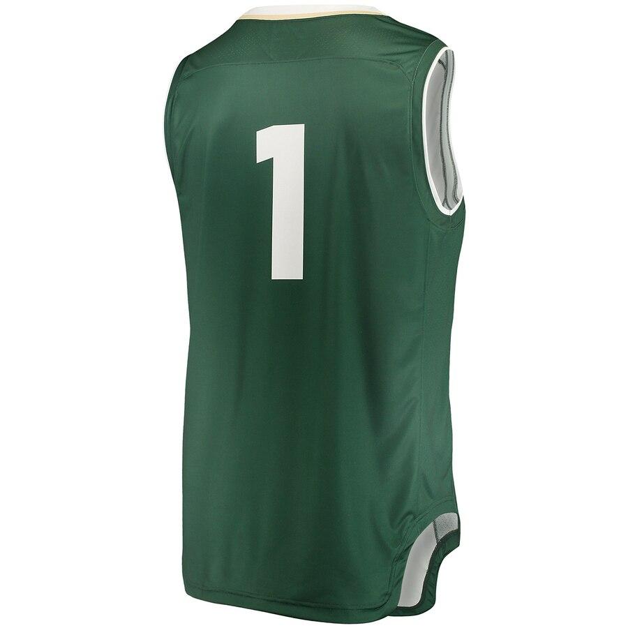 #1 Colorado State Rams Under Armour Replica Performance Basketball Jersey – Green 2019