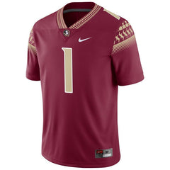 #1 Florida State Seminoles Football Game Jersey – Garnet 2019