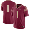 Image of #1 Florida State Seminoles Football Game Jersey – Garnet 2019