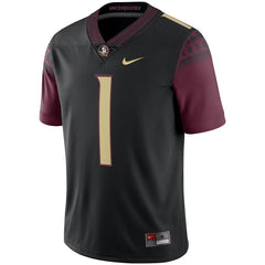 #1 Florida State Seminoles Limited Football Jersey - Black 2019