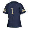 Image of #1 GA Tech Yellow Jackets Women's Replica Football Jersey – Navy 2019