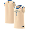 Image of #1 Kansas Jayhawks  Harlem Renaissance Swingman Jersey – Cream 2019