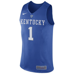 #1 Kentucky Wildcats Hyper Elite Performance Basketball Jersey - Royal 2019