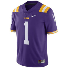 #1 LSU Tigers Limited Football Jersey - Purple 2019