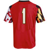 Image of #1 Maryland Terrapins Under Armour Premier Football Performance Jersey - Red 2019