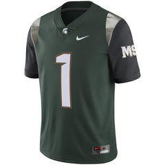 #1 Michigan State Spartans Limited Football Jersey - Green 2019