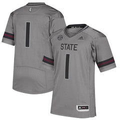 #1 Mississippi State Bulldogs  Premier Jersey - Gray 2019