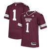 Image of #1 Mississippi State Bulldogs  Premier Jersey - Maroon 2019