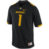 Image of #1 Missouri Tigers Replica Game Football Jersey - Black 2019