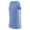 Image of #1 North Carolina Tar Heels Replica Basketball Jersey - Light Blue 2019