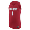 Image of #1 Ohio State Buckeyes College Basketball Replica Jersey – Scarlet 2019