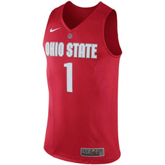 #1 Ohio State Buckeyes Hyper Elite Performance Basketball Jersey - Scarlet 2019