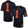 Image of #1 Princeton Tigers Replica Game Jersey - Black 2019