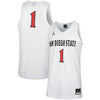 Image of #1 San Diego State Aztecs Jordan Brand Replica Basketball Jersey – 2019