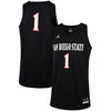 Image of #1 San Diego State Aztecs Jordan Brand Replica Basketball Jersey – Black 2019