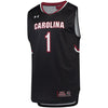 Image of #1 South Carolina Gamecocks Under Armour Replica Performance Basketball Jersey – Black 2019