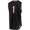 Image of #1 South Carolina Gamecocks Under Armour Replica Performance Basketball Jersey – Black 2019