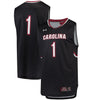 Image of #1 South Carolina Gamecocks Under Armour Replica Performance Basketball Jersey – Black 2019