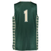 Image of #1 South Florida Bulls Under Armour Male Performance Replica Basketball Jersey - Green 2019