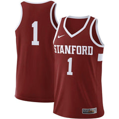 #1 Stanford Cardinal College Basketball Replica Jersey – Cardinal 2019