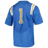 Image of #1 UCLA Bruins Under Armour Premier Football Jersey – Blue 2019