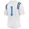 Image of #1 UCLA Bruins Under Armour Premier Football Jersey – White 2019