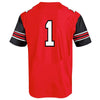 Image of #1 Utah Utes Under Armour Team Replica Football Jersey – Red 2019