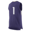 Image of #1 Washington Huskies Replica Basketball Jersey - Purple 2019