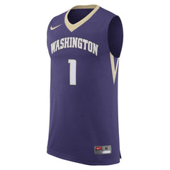 #1 Washington Huskies Replica Basketball Jersey - Purple 2019