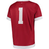 Image of #1 Wisconsin Badgers Under Armour Replica Performance Soccer Jersey - Red 2019