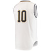 Image of #10 Notre Dame Fighting Irish Under Armour Replica Basketball Jerseys - White 2019