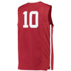 Image of #10 Oklahoma Sooners Replica Basketball Jersey - Crimson 2019