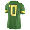 Image of #10 Oregon Ducks Limited Jersey - Apple Green 2019